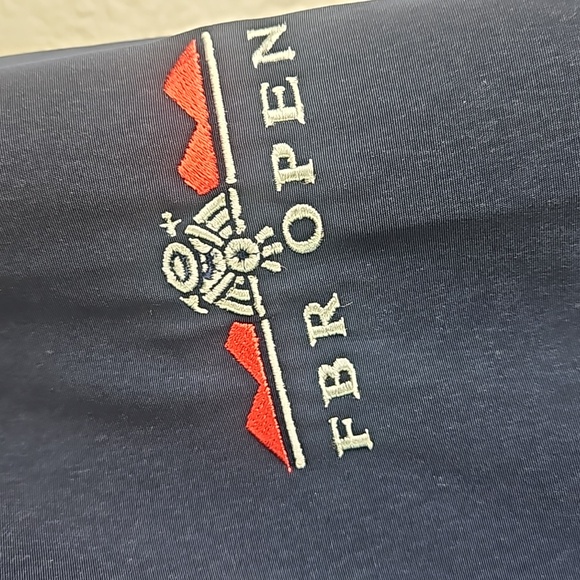 Port Authority | Men's Navy Vintage "FBR Open" Phoenix Zip Front Hood Jacket 3XL - Picture 2 of 14